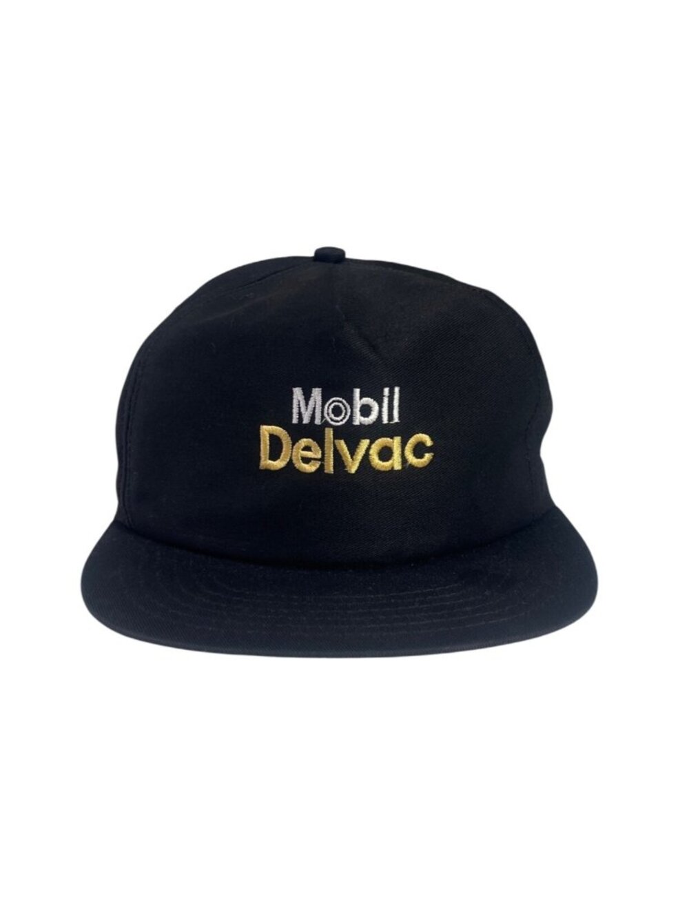 Mobil Delvac Adjustable Snapback Hat One Size Black USA Made